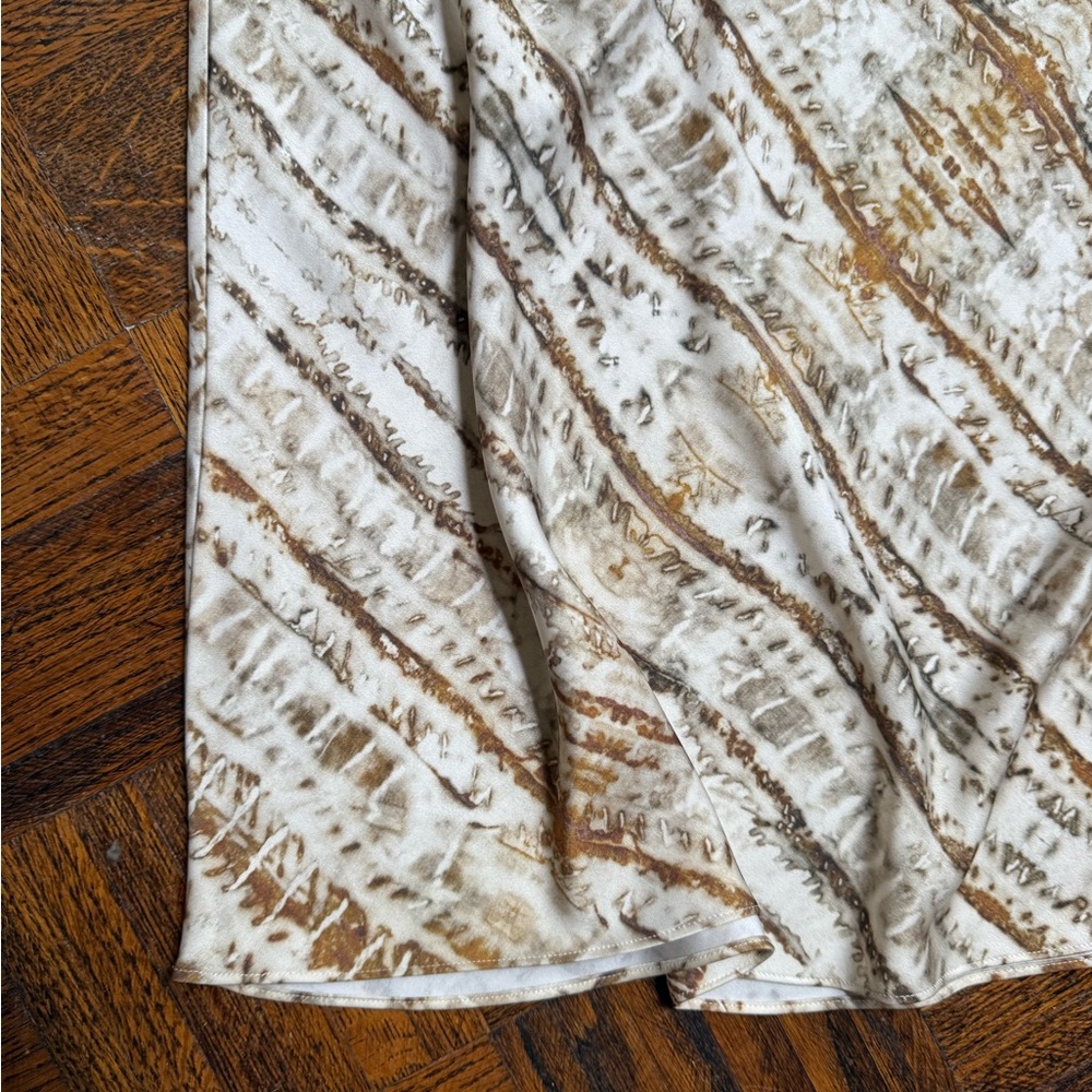 Aritzia Satin Midi Skirt - Picture 2 of 5